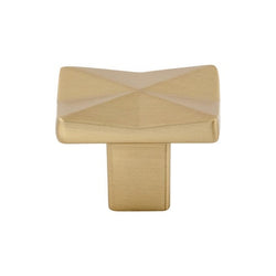 Quilted Knob 1 1/4 Inch - Honey Bronze - HB