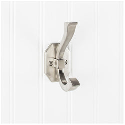 Hooks  Wall Hooks - Satin Nickel