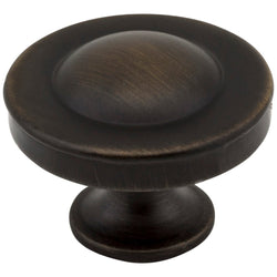 Cordova 1-1/4" Knob - Antique Brushed Satin Brass