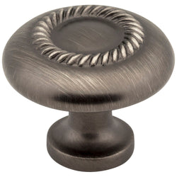Cypress 1-1/4" Knob - Brushed Pewter