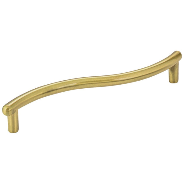 Capri 128 mm Pull (OA - 5-3/4" ) - Brushed Brass