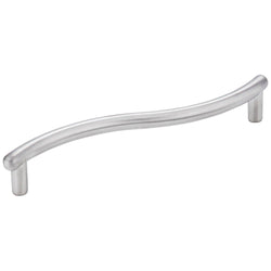 Capri 128 mm Pull (OA - 5-3/4" ) - Brushed Chrome
