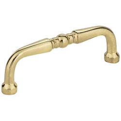 Madison 3" Pull (OA - 3-3/8" ) - Polished Brass