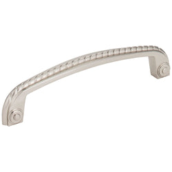 128mm Rhodes Cabinet Pull - Satin Nickel - 5-13/16"
