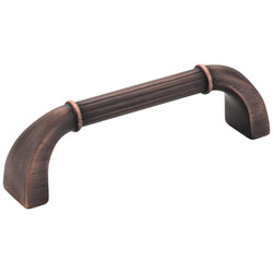 Cordova 96 mm Pull (OA - 4-3/16" ) - Brushed Oil Rubbed Bronze