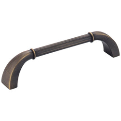 Cordova 128 mm Pull (OA - 5-7/16" ) - Antique Brushed Satin Br