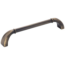 Cordova 160 mm Pull (OA - 6-11/16" ) - Antique Brushed Satin B