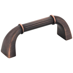 Cordova 3" Pull (OA - 3-3/8" ) - Brushed Oil Rubbed Bronze