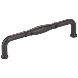 Durham 128 mm Pull (OA - 5-1/2" ) - Gun Metal