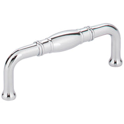 Durham 3" Pull (OA - 3-3/8" ) - Polished Chrome