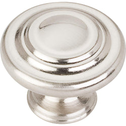 1-5/16" Diameter Cabinet Knob. . Finish: Satin Nickel - DecorHardware.com