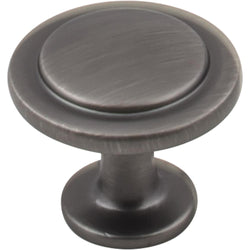 Gatsby 1-1/4" Knob - Brushed Pewter