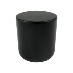 Mini Black Large Round Knob - DecorHardware.com