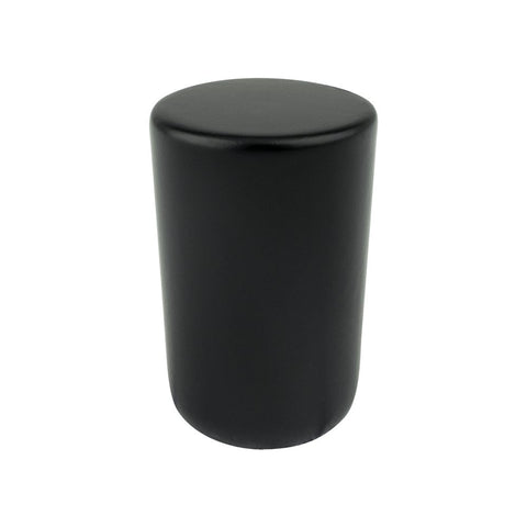 Mini Black Small Round Knob - DecorHardware.com