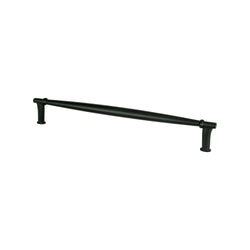 Dierdra 224mm CC Matte Black Pull - DecorHardware.com