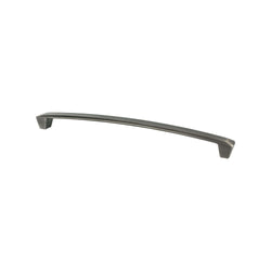 Laura 12 inch CC Vintage Nickel Appliance Pull - DecorHardware.com
