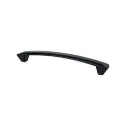 Laura 160mm CC Matte Black Pull - DecorHardware.com