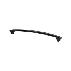 Laura 224mm CC Matte Black Pull - DecorHardware.com