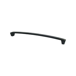 Laura 12 inch CC Matte Black Appliance Pull - DecorHardware.com