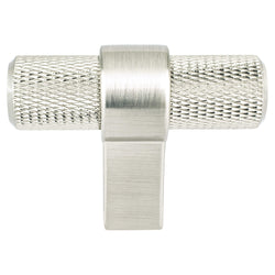 Radial Reign Brushed Nickel Knob - DecorHardware.com