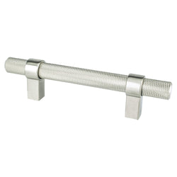 Radial Reign 96mm CC Brushed Nickel Pull - DecorHardware.com