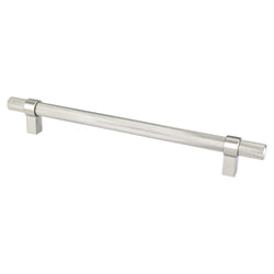 Radial Reign 224mm CC Brushed Nickel Pull - DecorHardware.com