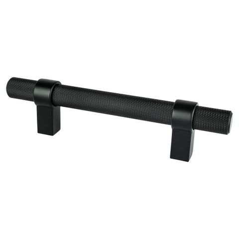 Radial Reign 96mm CC Matte Black Pull - DecorHardware.com