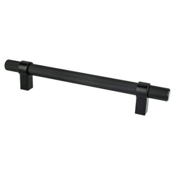 Radial Reign 160mm CC Matte Black Pull - DecorHardware.com