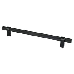 Radial Reign 224mm CC Matte Black Pull - DecorHardware.com