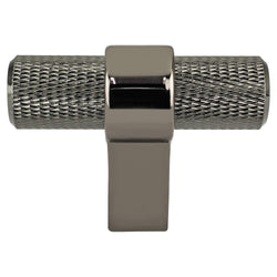 Radial Reign Black Nickel Knob - DecorHardware.com