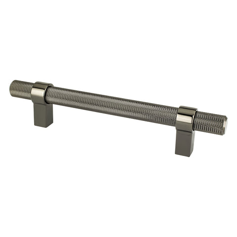 Radial Reign 128mm CC Black Nickel Pull - DecorHardware.com