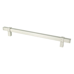 Rivet Rebel 224mm CC Brushed Nickel Pull - DecorHardware.com