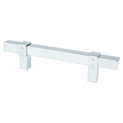 Rivet Rebel 96mm CC Polished Chrome Pull - DecorHardware.com