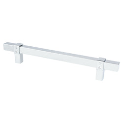 Rivet Rebel 160mm CC Polished Chrome Pull - DecorHardware.com