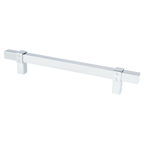 Rivet Rebel 160mm CC Polished Chrome Pull - DecorHardware.com