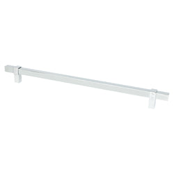 Rivet Rebel 12in. CC Polished Chrome Appliance Pull - DecorHardware.com