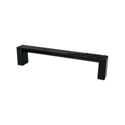 Roque 128mm CC Matte Black Pull - DecorHardware.com