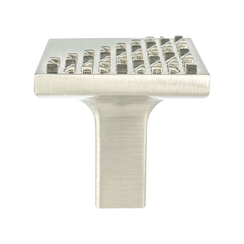 Roque Brushed Nickel Knob - DecorHardware.com