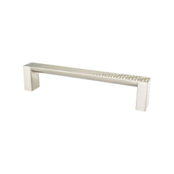 Roque 128mm CC Brushed Nickel Pull - DecorHardware.com