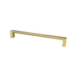 Roque 224mm CC Modern Brushed Gold Pull - DecorHardware.com