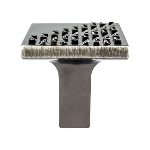 Roque Vintage Nickel Knob - DecorHardware.com