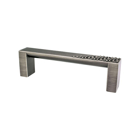 Roque 96mm CC Vintage Nickel Pull - DecorHardware.com