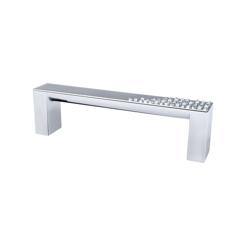 Roque 96mm CC Polished Chrome Pull - DecorHardware.com