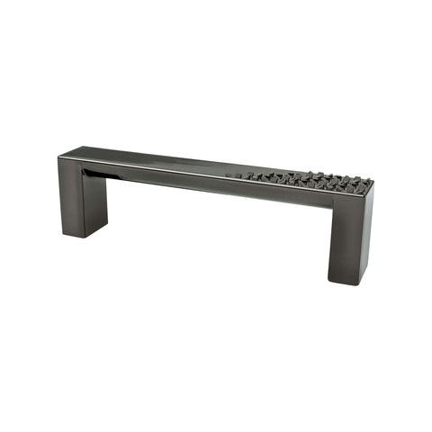 Roque 96mm CC Black Nickel Pull - DecorHardware.com