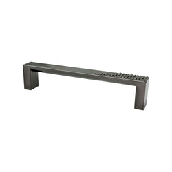 Roque 128mm CC Black Nickel Pull - DecorHardware.com