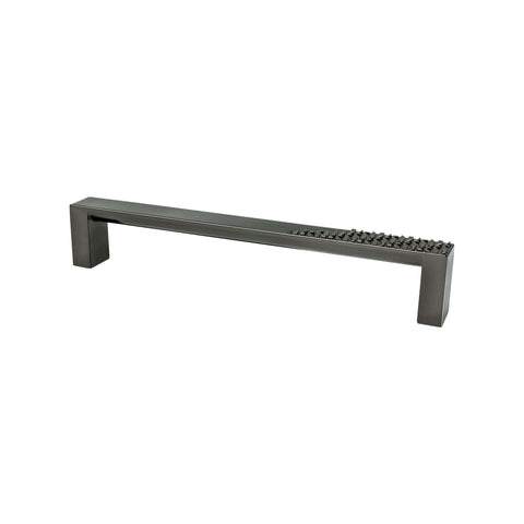 Roque 160mm CC Black Nickel Pull - DecorHardware.com