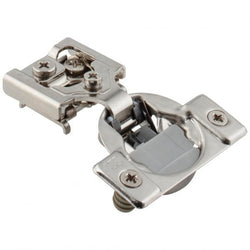 Dura-Close 3/8" Overlay Compact Soft-close Hinge with Dowels.