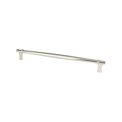 Dierdra 12 inch CC Polished Nickel Appliance Pull - DecorHardware.com