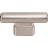 Holloway T-Knob 2 1/2" - Brushed Nickel - BRN