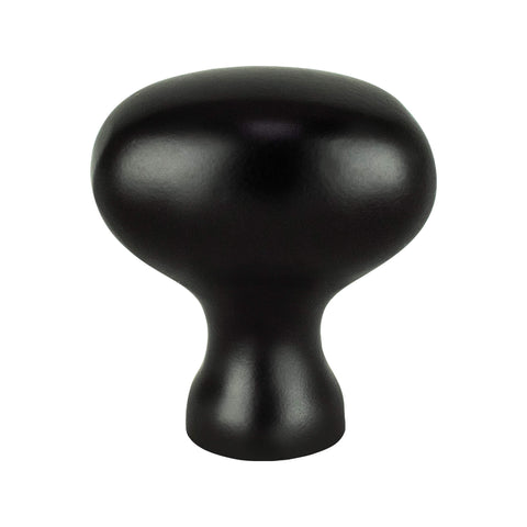 Transitional Adv Three  Knob Matte Black